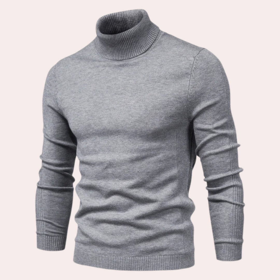 R&B | Lässiger Herren Rollkragenpullover