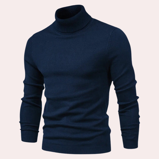 R&B | Lässiger Herren Rollkragenpullover