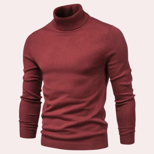 R&B | Lässiger Herren Rollkragenpullover