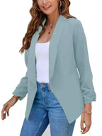 R&B | Freizeit Slim Fit V-Ausschnitt Damen Blazer