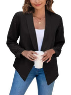 R&B | Freizeit Slim Fit V-Ausschnitt Damen Blazer