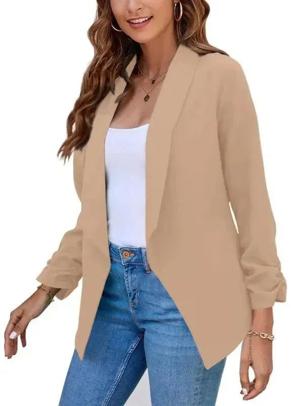 R&B | Freizeit Slim Fit V-Ausschnitt Damen Blazer