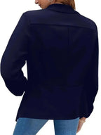 R&B | Freizeit Slim Fit V-Ausschnitt Damen Blazer