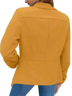 R&B | Freizeit Slim Fit V-Ausschnitt Damen Blazer