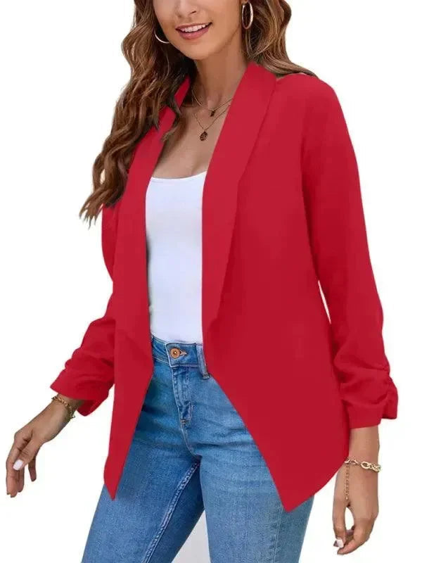 R&B | Freizeit Slim Fit V-Ausschnitt Damen Blazer