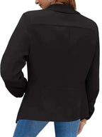 R&B | Freizeit Slim Fit V-Ausschnitt Damen Blazer