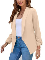 R&B | Freizeit Slim Fit V-Ausschnitt Damen Blazer