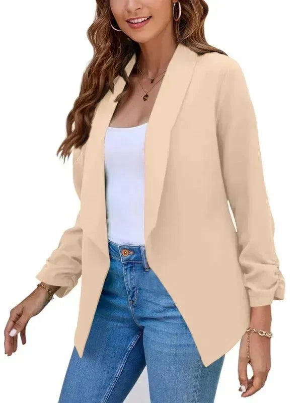 R&B | Freizeit Slim Fit V-Ausschnitt Damen Blazer