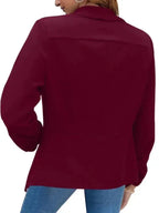 R&B | Freizeit Slim Fit V-Ausschnitt Damen Blazer