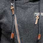 R&B | Lässiger Reißverschluss-Hoodie