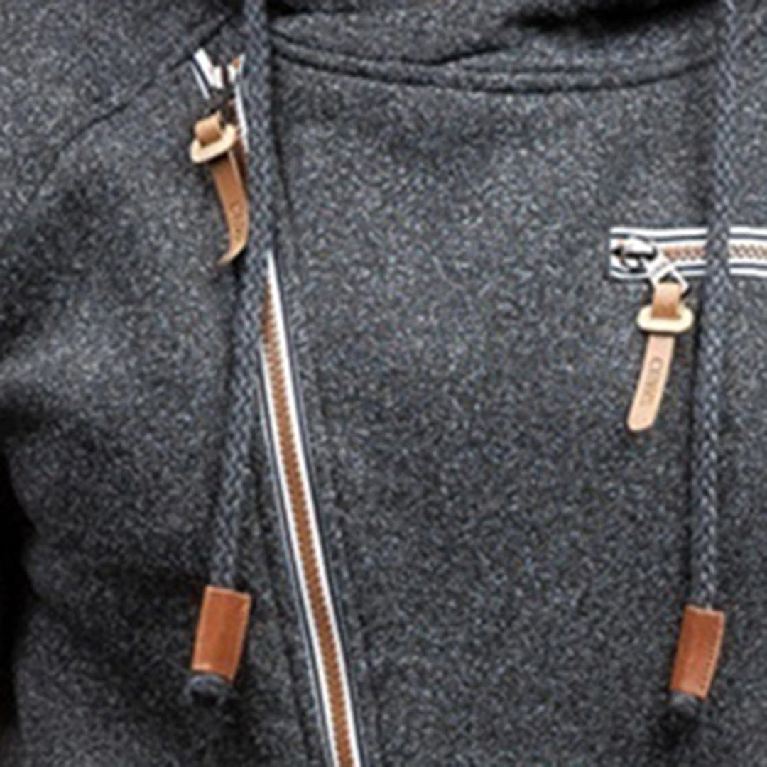 R&B | Lässiger Reißverschluss-Hoodie