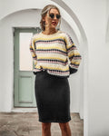 R&B | Damen 2-Teiliger Set - Pullover und Rock