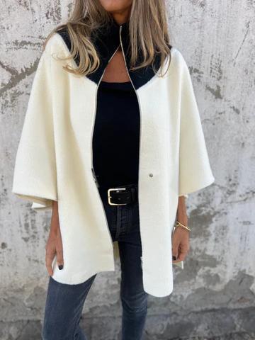 R&B | Lässige Jacke mit hohem Kragen