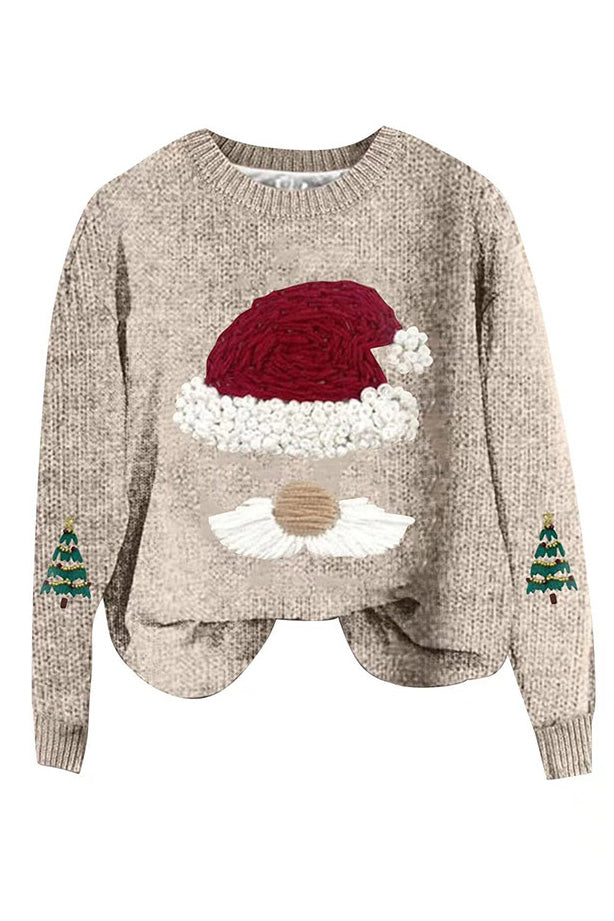 R&B | Lockere Passform Weihnachtsstrickpullover