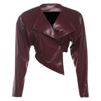 R&B | Kunstleder Cropped Jack für Damen