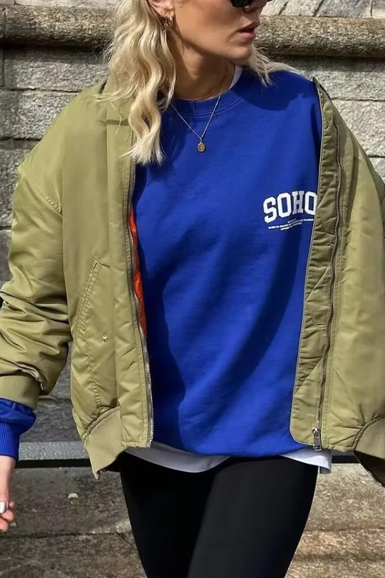 R&B | Bomber Loose Bikerjacke