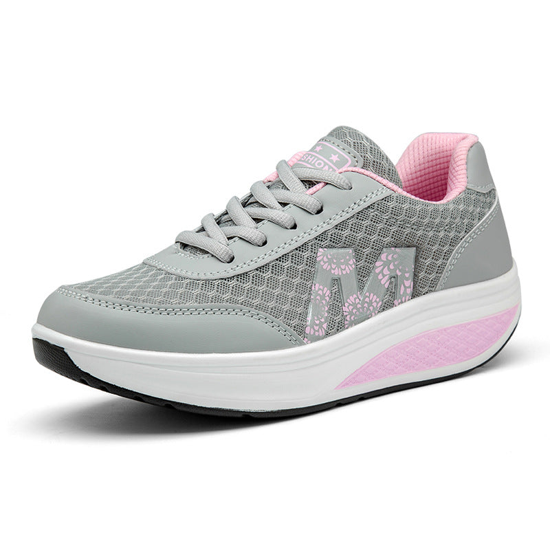 Damen-Plateauschuhe aus Mesh R&B R&B