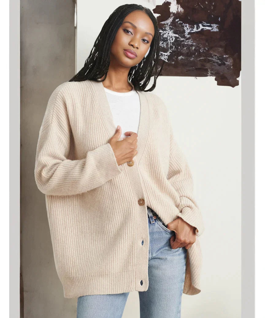 Stilvolle Cardigan Jacke Damen