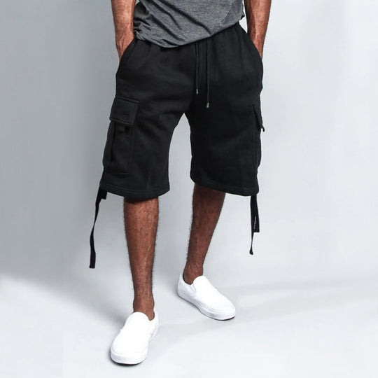R&B | Gerade Shorts mit mehreren Taschen