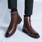 R&B | Klassische Leder Herrenstiefel