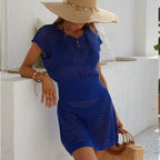 R&B | Hohles Blusenkleid