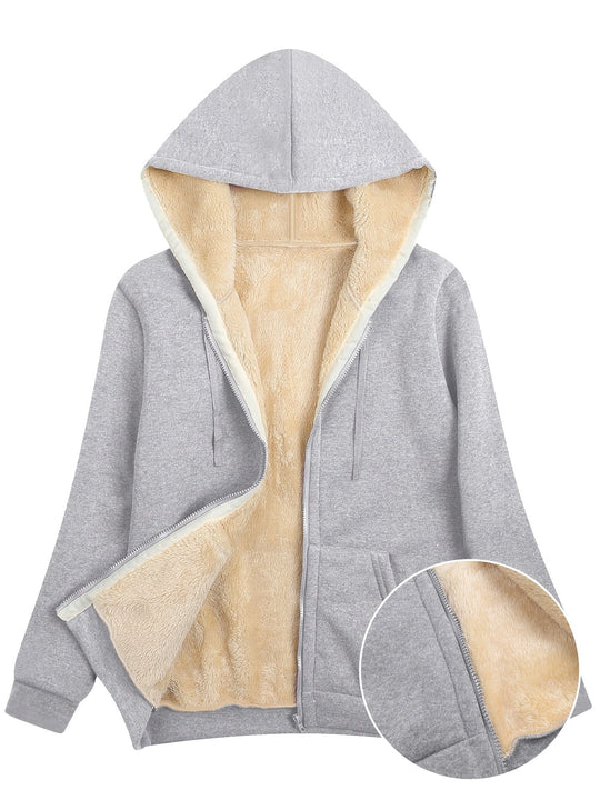 R&B | Bequeme Damen Zip up Jacke