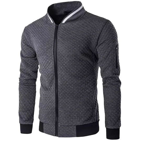 R&B | Jacquard Zip-Bomberjacke