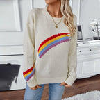 R&B | Regenbogen Strickpullover
