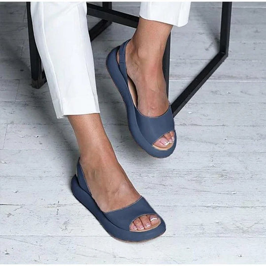 R&B | Damen Bequeme Schlichte Sandalen Freizeit