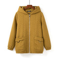 R&B | Gepolsterte Steppjacke mit Kapuze