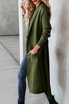 R&B | Krawatten Revers Karten Strickjacke