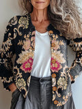 R&B | Bestickte Blumenjacke