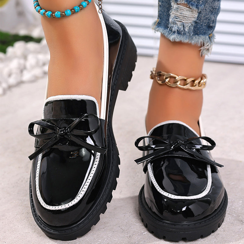 Elegante Orthopädische Loafer Mit Blockabsatz R&B R&B