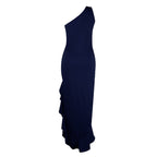 R&B | Swing-Kleid mit geteiltem Rüschensaum