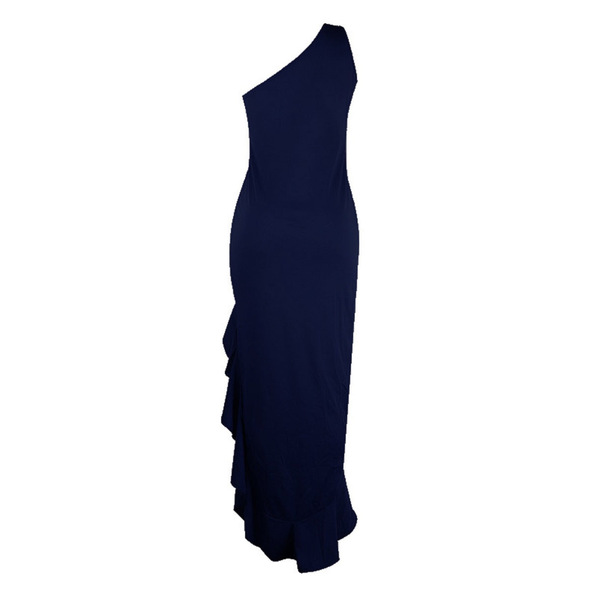 R&B | Swing-Kleid mit geteiltem Rüschensaum