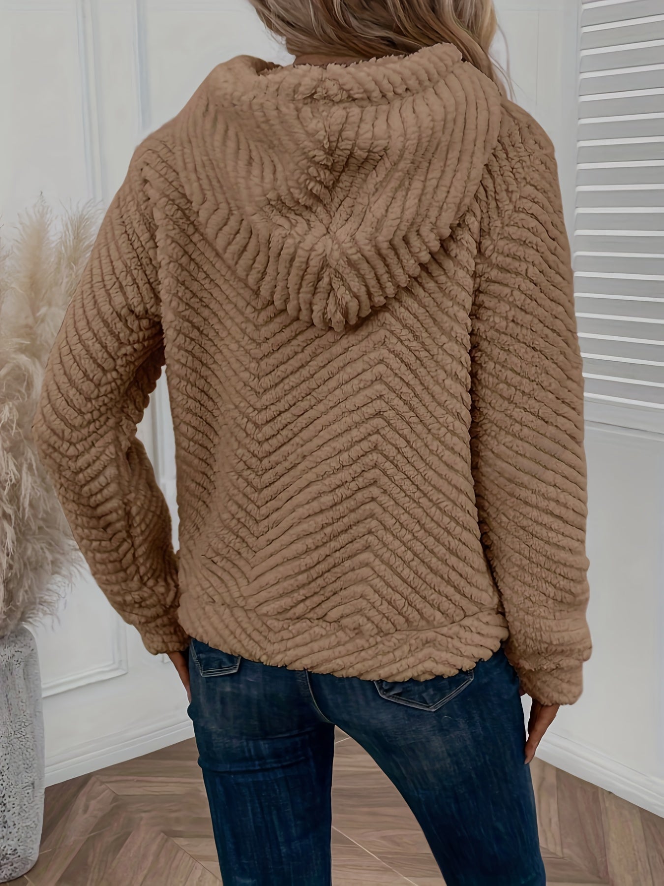 R&B | Weicher Kapuzenpullover Polyester Bequem und Trendy