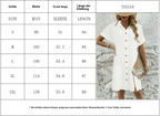 R&B | Einfarbiges Hemdkleid mit Revers und Knöpfen