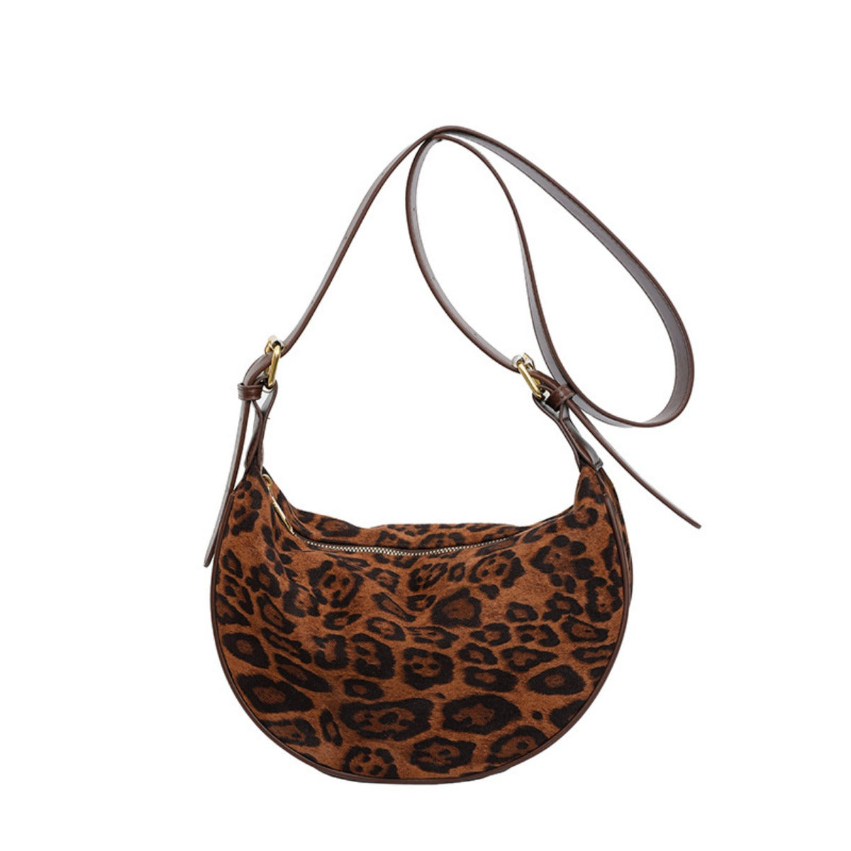 R&B | Vintage Umhängetasche mit Leopardenmuster