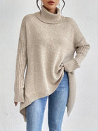 R&B | langer Rollkragenpullover für den täglichen Komfort
