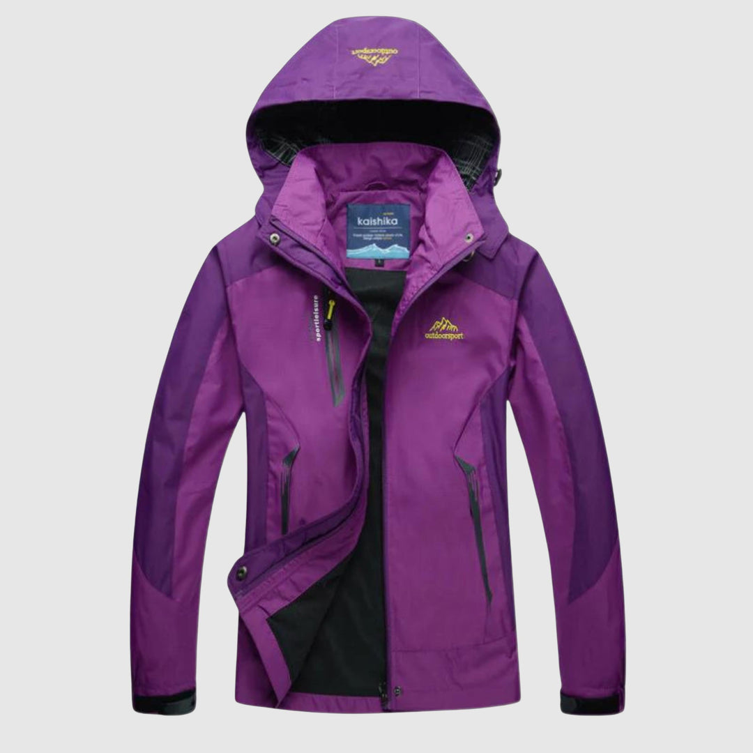 R&B | Damen Wasserdichte Outdoor Jacke Mit Kapuze