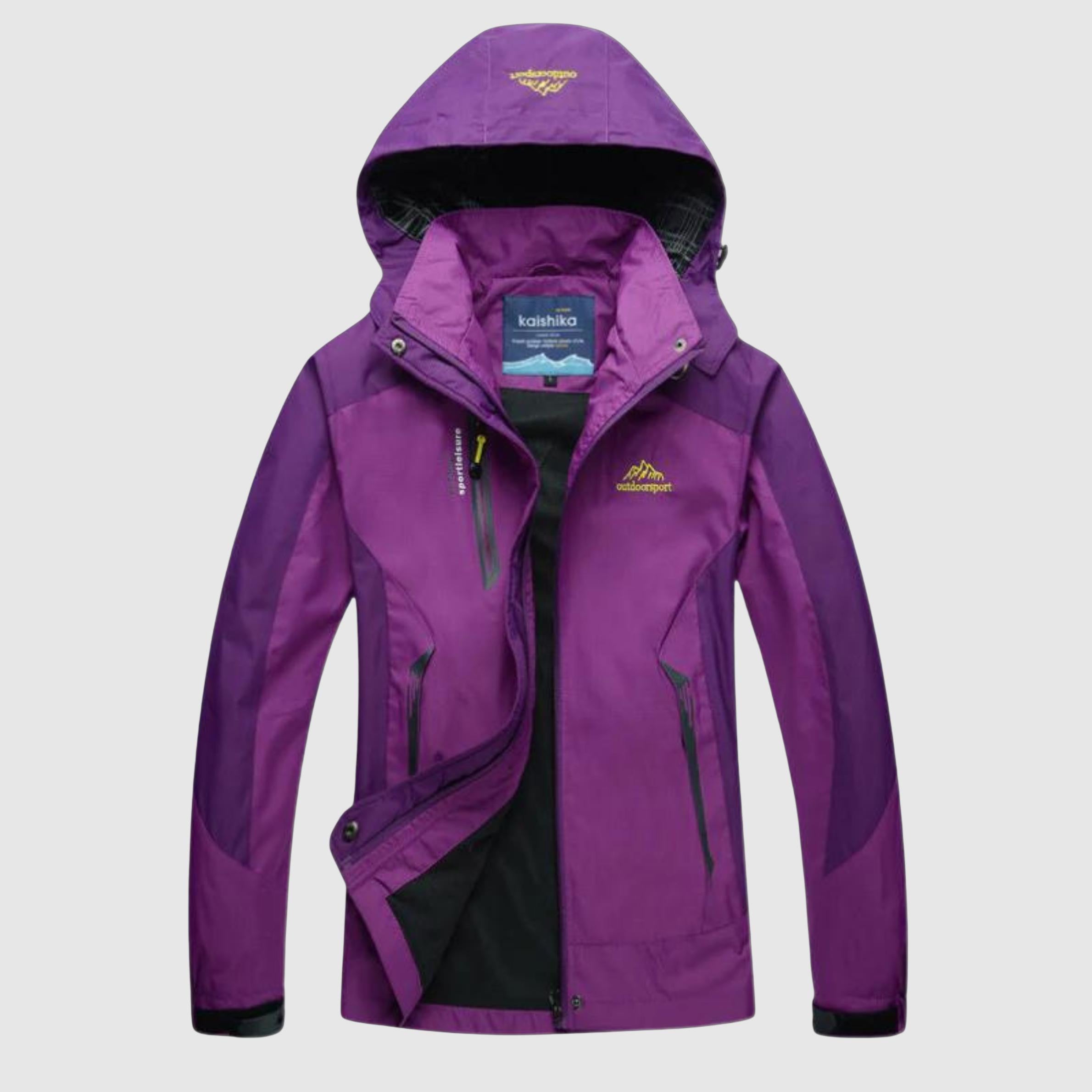 R&B | Damen Wasserdichte Outdoor Jacke Mit Kapuze