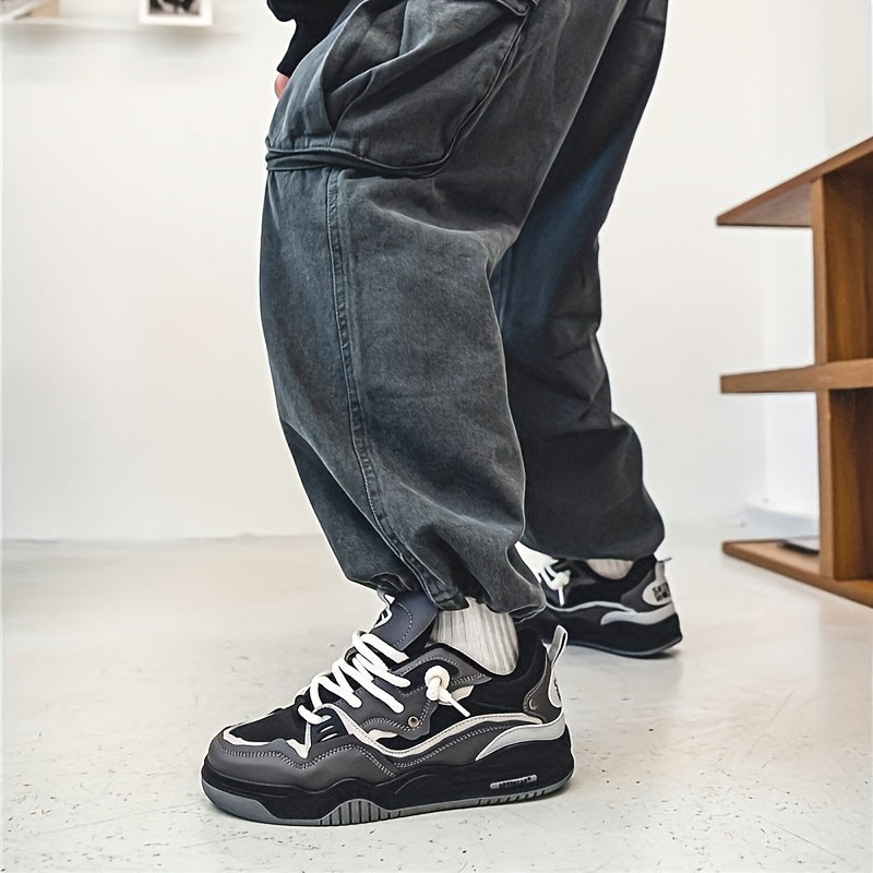 R&B | Herren Stilvolle Schnür Skate Sneaker Mit