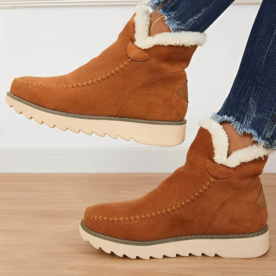 R&B | Lässige Dicksohlige Kurzärmlige Stiefel