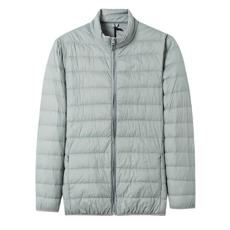 R&B | Gep pufftes leichtgewicht Herrenjacke mit Reißverschluss
