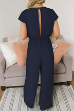 Lylia | Rückenfreier lockerer Jumpsuit