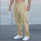 R&B | Gerade Hose mit mehreren Taschen