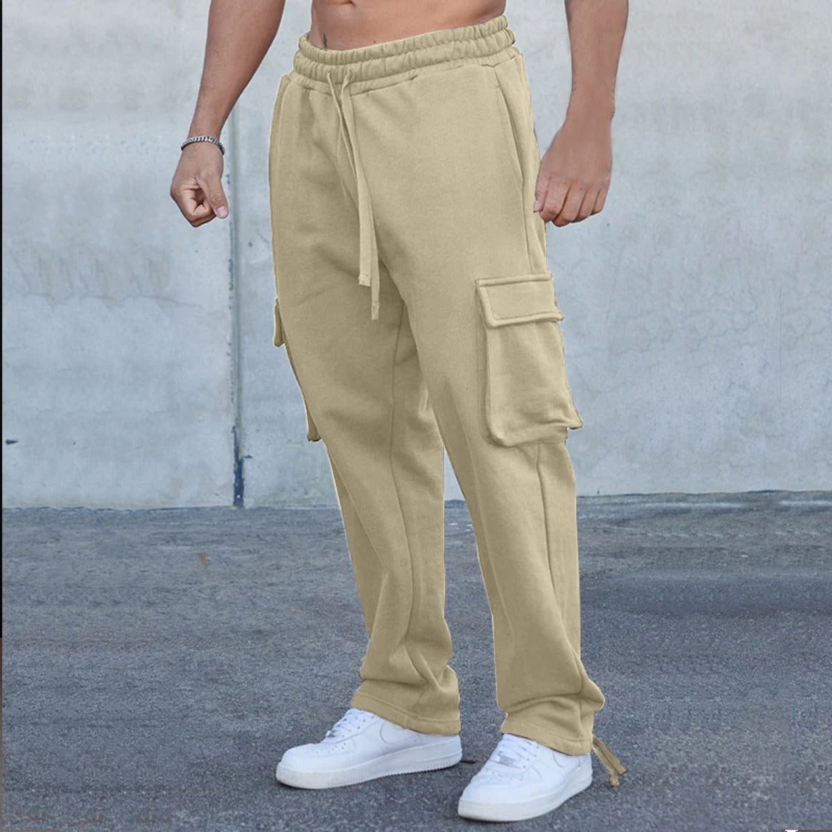 R&B | Gerade Hose mit mehreren Taschen