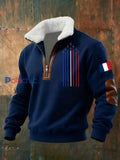 R&B | Bequeme Herrenjacke im Baggy-Stil mit Zipper