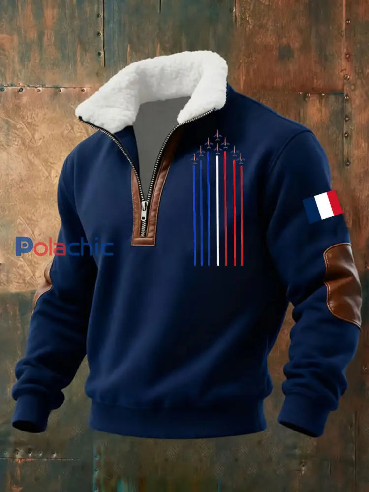 R&B | Bequeme Herrenjacke im Baggy-Stil mit Zipper