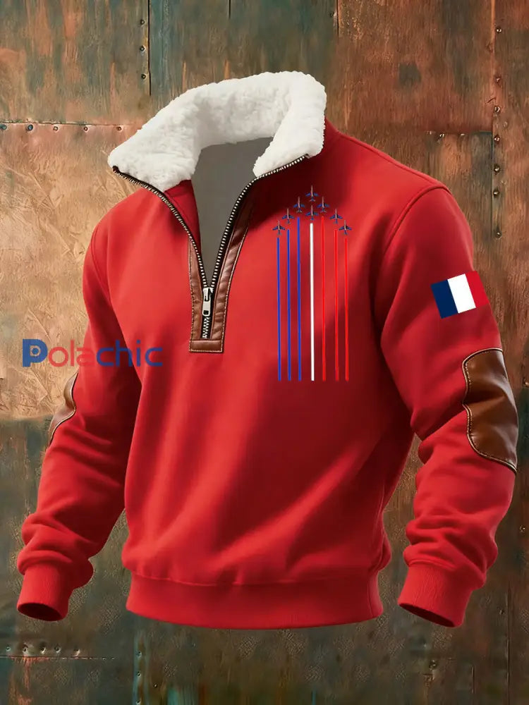 R&B | Bequeme Herrenjacke im Baggy-Stil mit Zipper